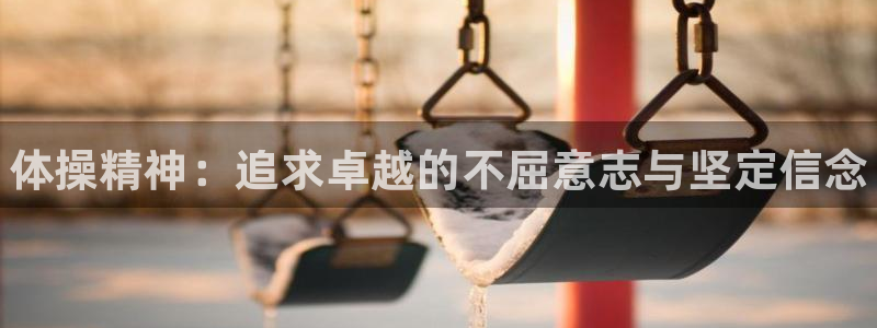 公海赌赌船官网下载开户：体操精神：追求卓越的不屈意志