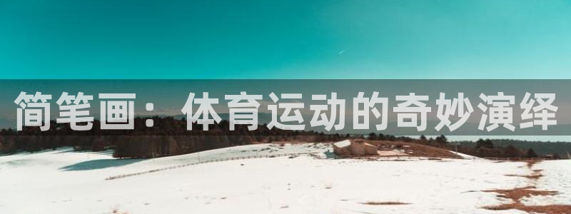 公海赌赌船官方正版app集团logo：简笔画：体育运